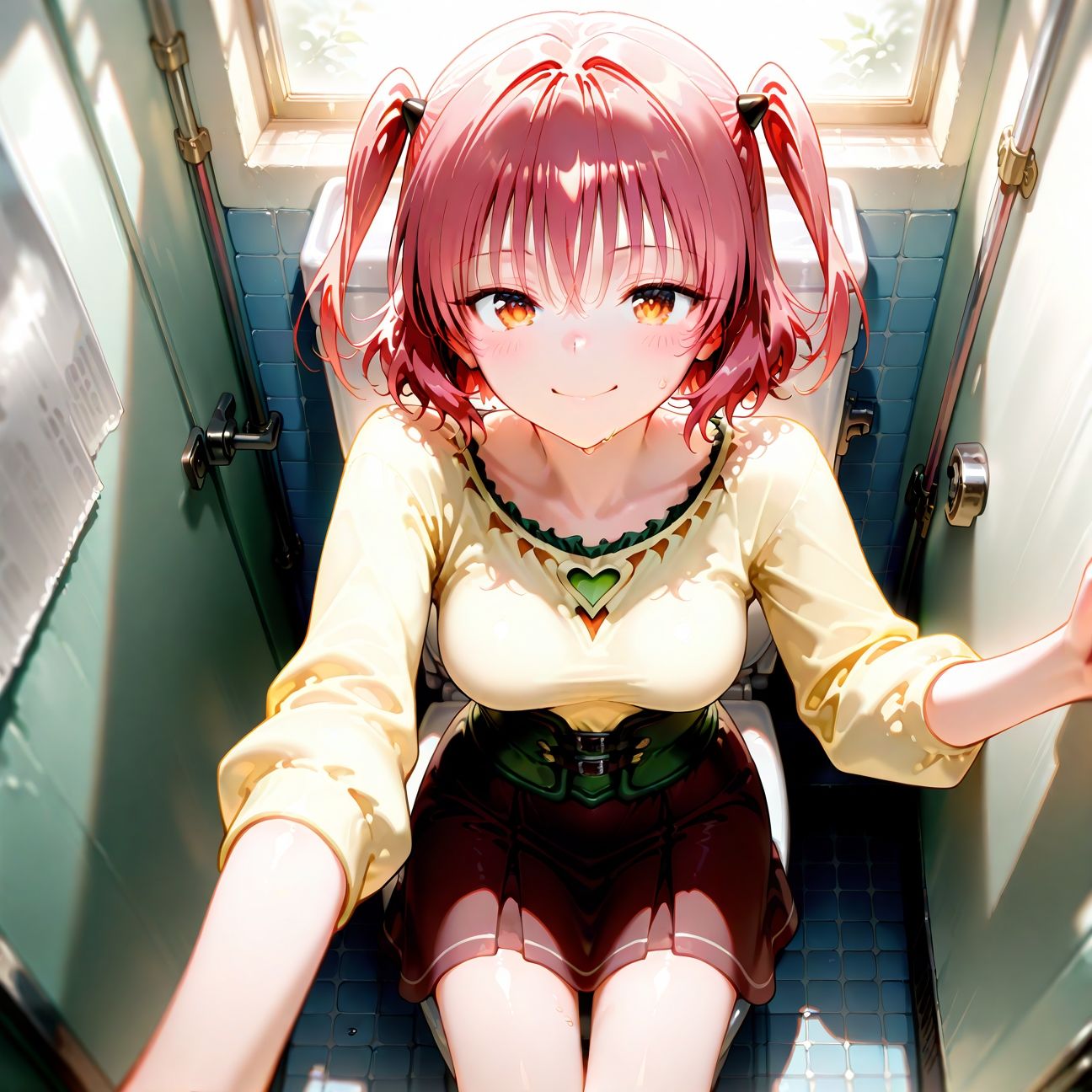 【Part3】トイレでオナニー見つかっちゃった☆ご褒美にエッチ