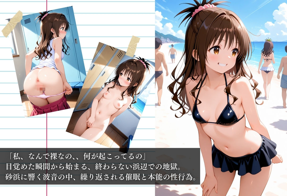 ビーチで催● メチャクチャに犯●れ絶頂する結城美柑。気づいた時には手遅れだった。