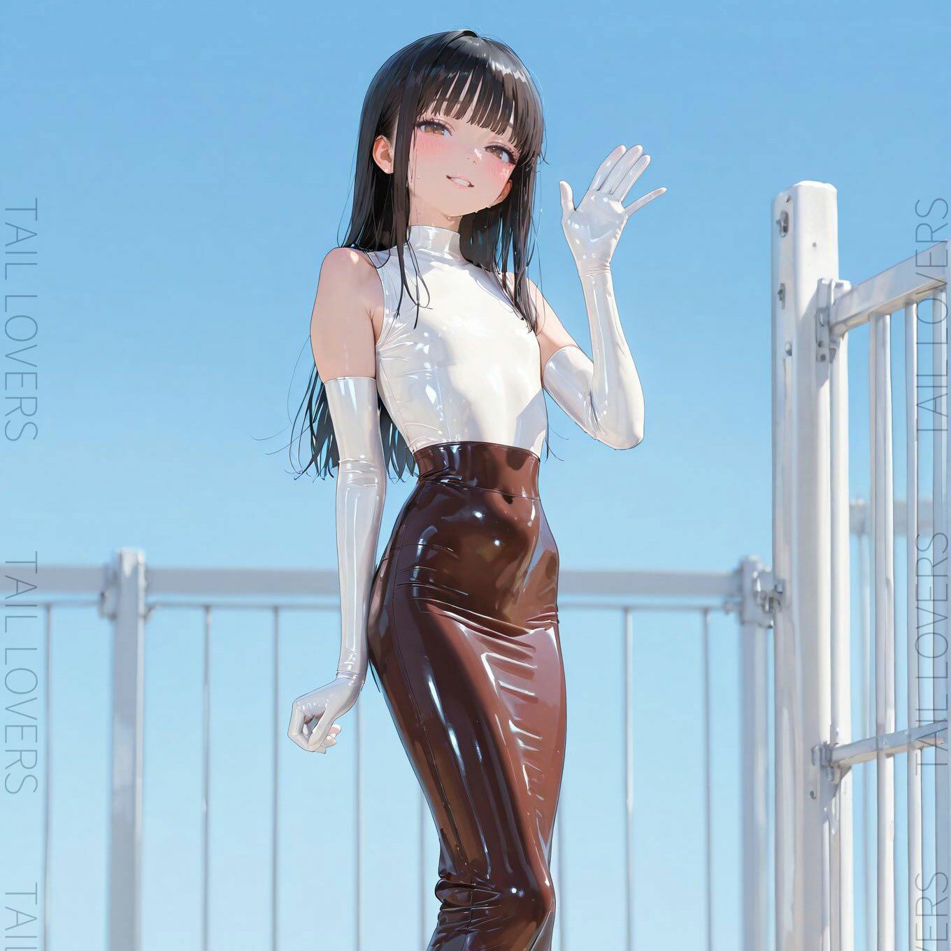 ラバー好きな美人教師と過ごす5日間【二日目】