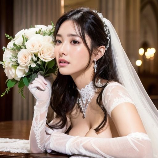 AI美女  エッチな花嫁