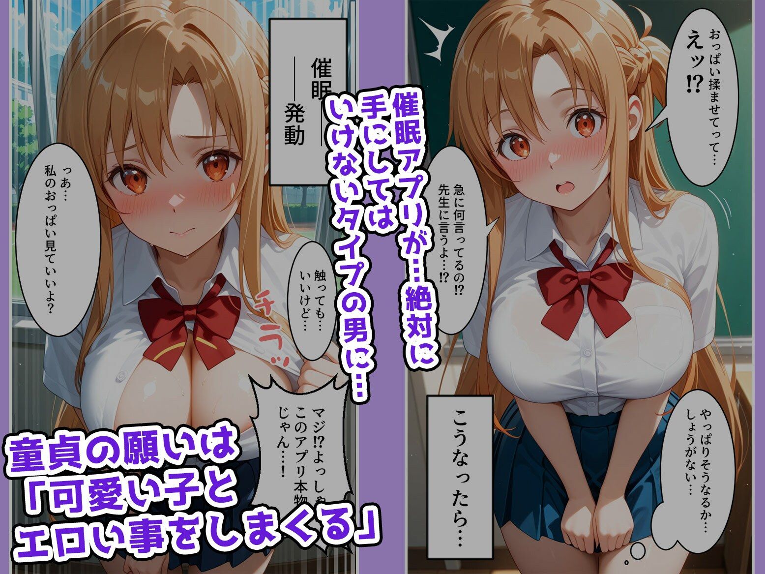 【SA〇編】クラスのヒロインを催●で全員ハーレム化計画【1話】