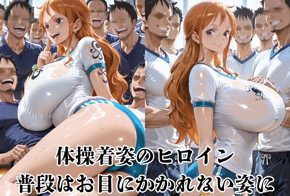 爆乳体操着姿のマドンナを集団で●す