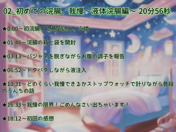 【浣腸デビュー×我慢×アナルおな】プールとお風呂で液体＆空気浣腸！道具とおもちゃで追い込み！下品すぎるおもらし＆おなら★バイノーラル実演