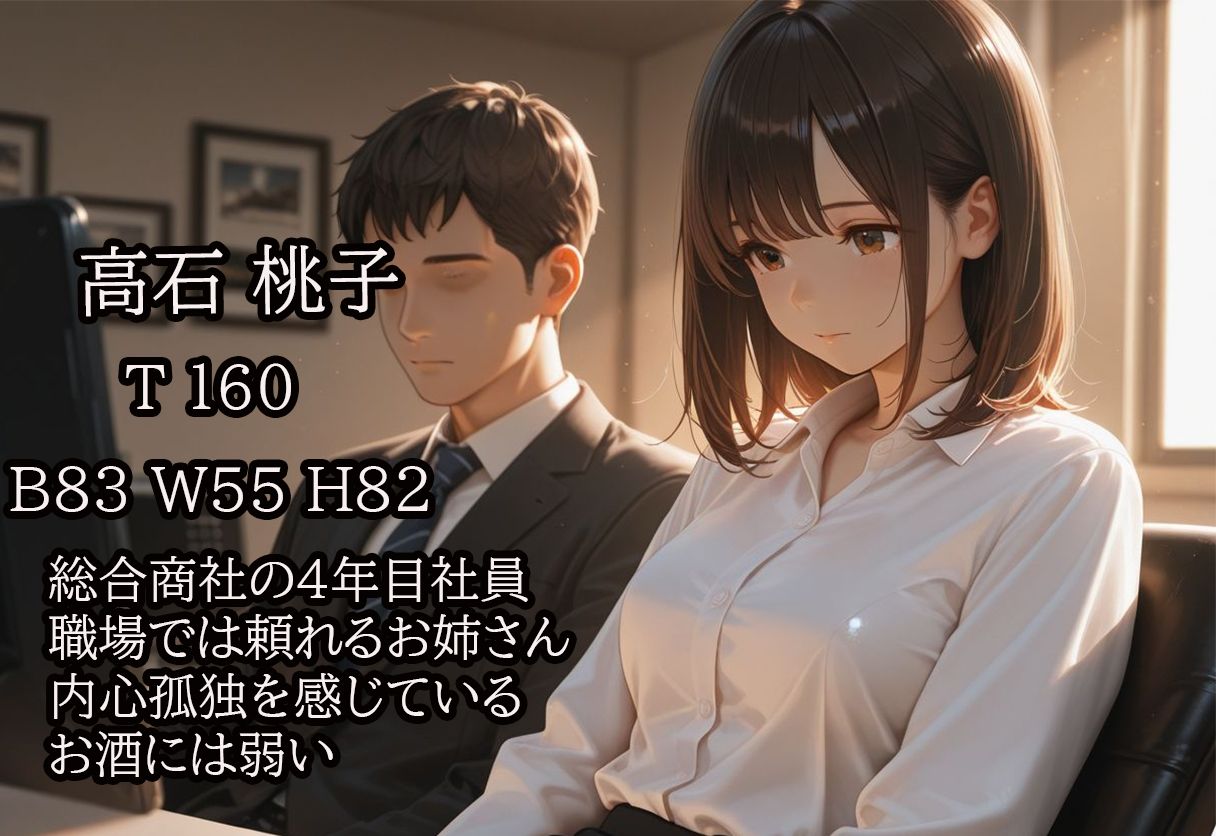 バリキャリ女子高石桃子  オフィスの忠誠はベッドの上で  部長の秘密録画