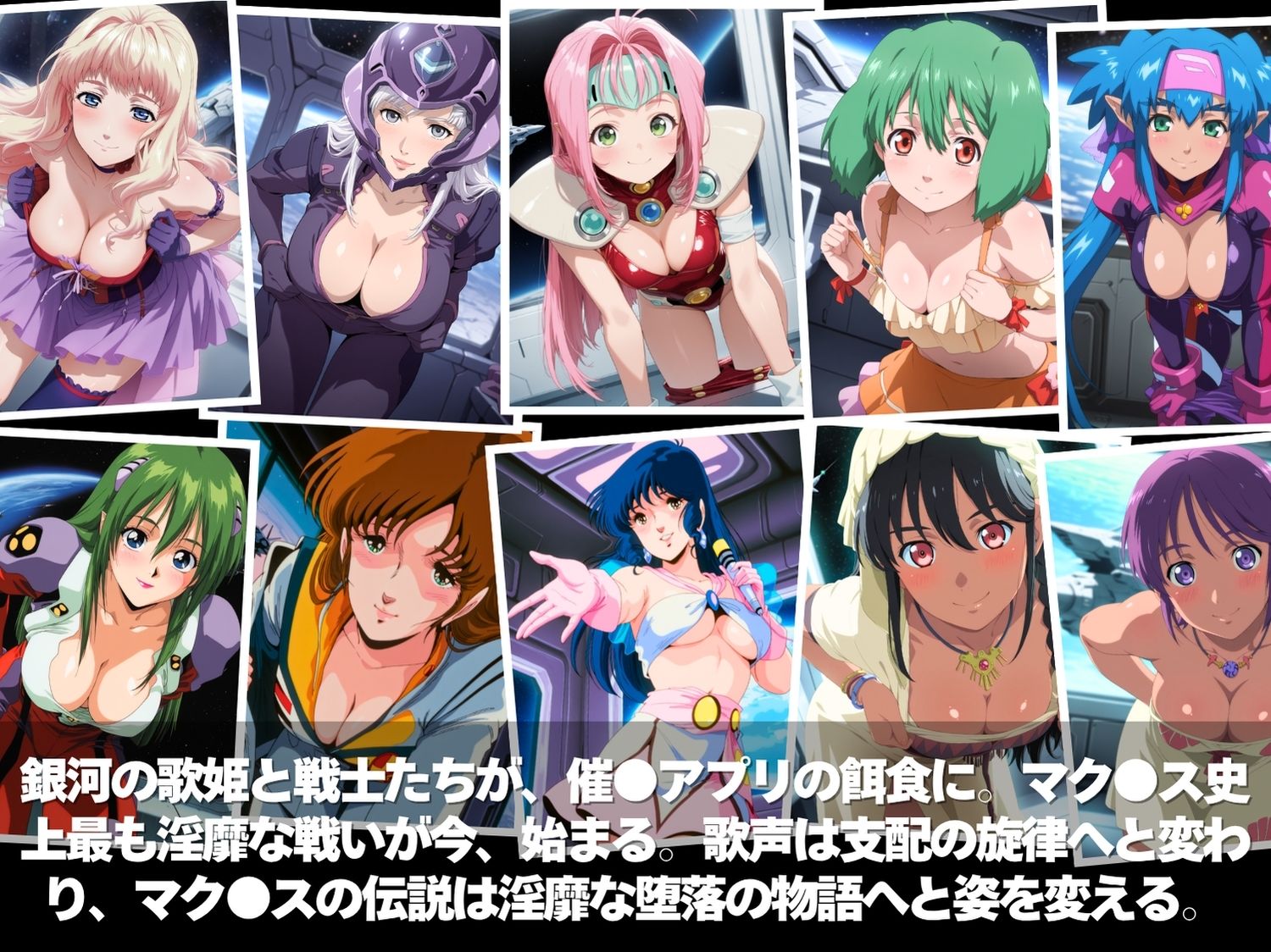 キモ男の逆襲。孕ませ完全征服！全員ペット化計画。肉便器の歌姫フロンティア。  〜マク●ス 編〜