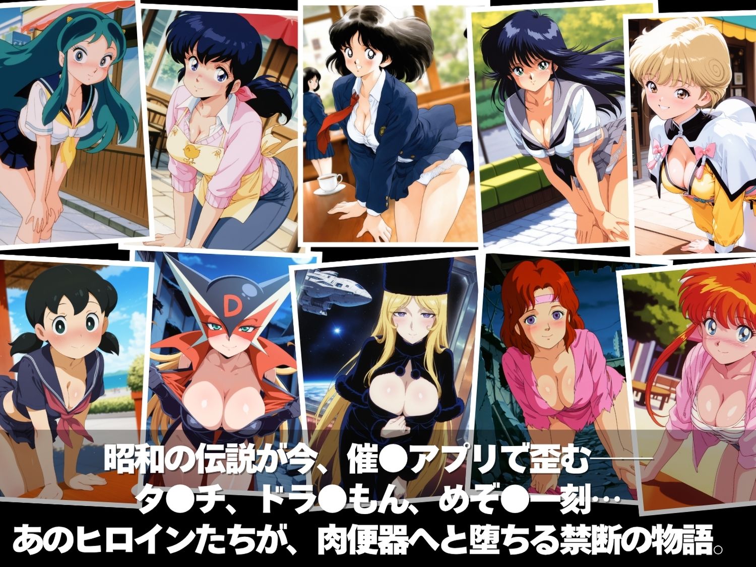 キモ男の逆襲。孕ませ完全征服！全員ペット化計画。時空を超えた乙女たち。  〜昭和のヒロイン 編〜