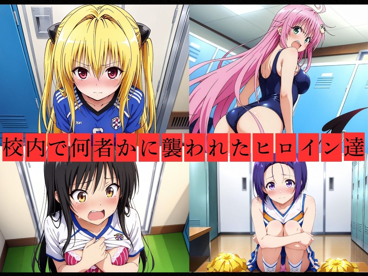 キモおじスポコスマニア軍団にレ●プされたヒロイン達