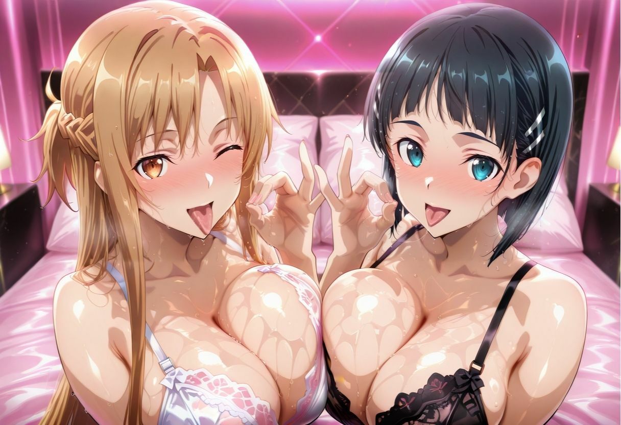 性処理ヒロイン  結城明〇奈＆桐〇谷直葉  編