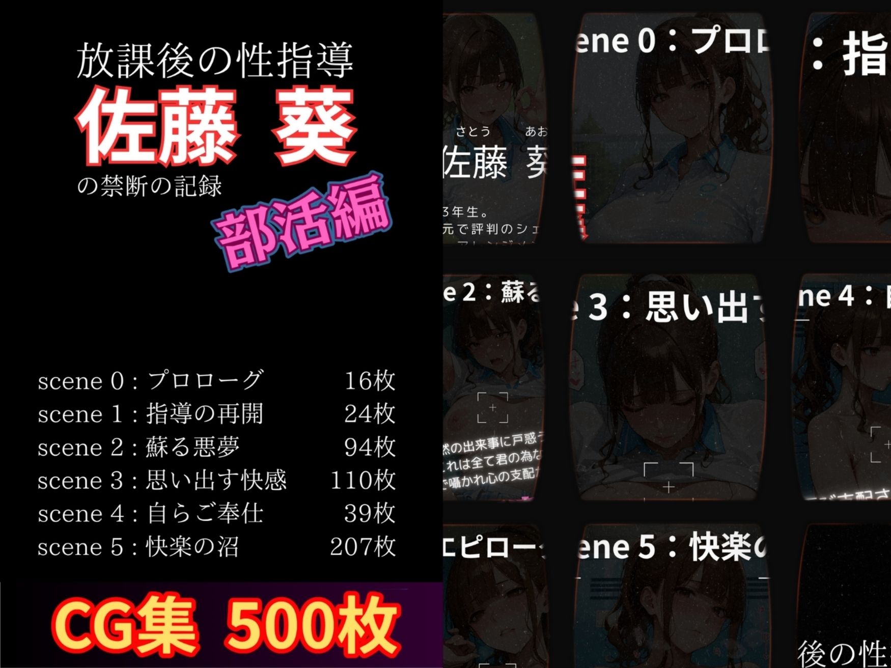 放課後の性指導 〜佐藤葵の禁断の記録〜部活編