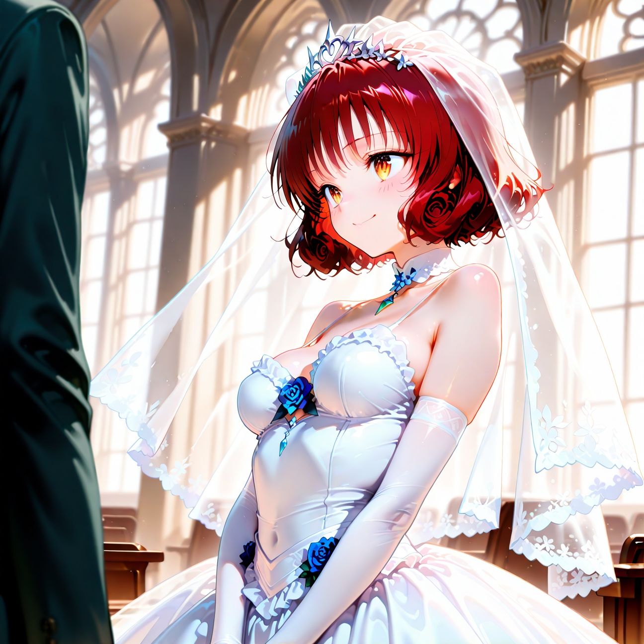 【Part3】ウェディングドレスで浮気セックス！婚前最後のお遊び♪