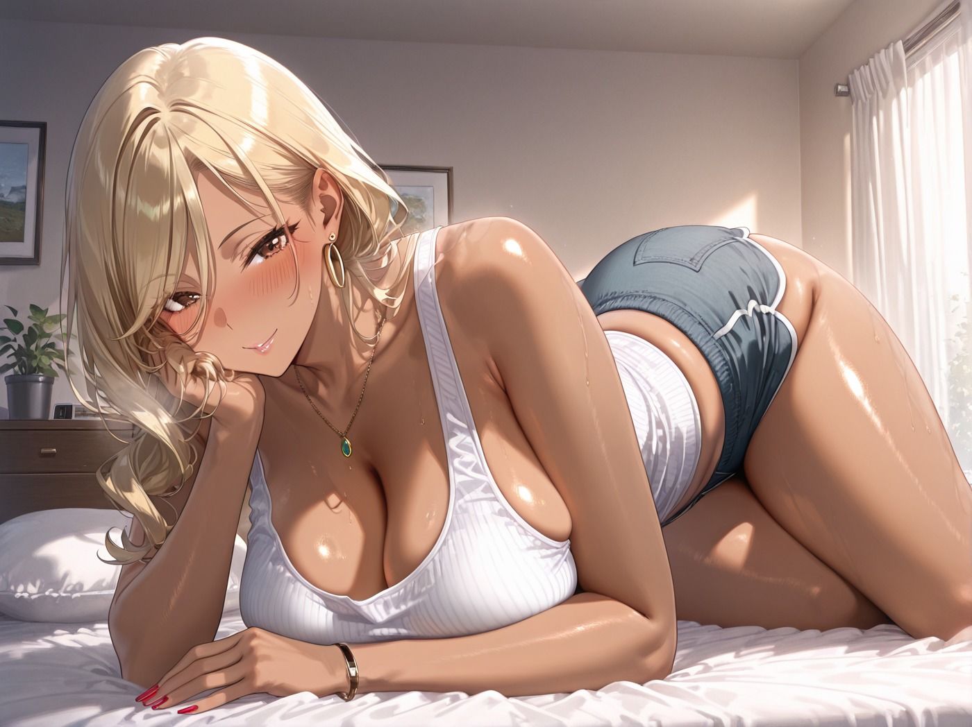 隣のでか尻ギャル妻を寝取る！