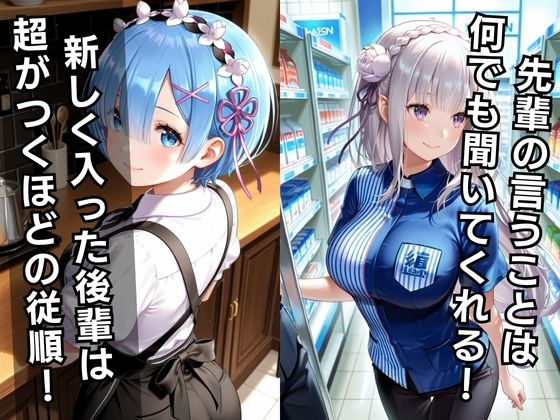 バ先の後輩を研修と偽って性指導してみた！ カフェ＆コンビニ編vol.2