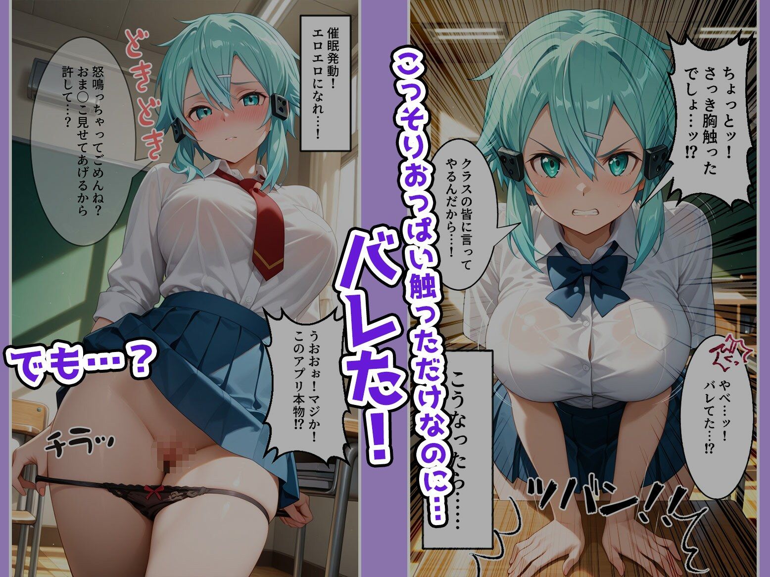 【SA〇編】クラスのヒロインを催●で全員ハーレム化計画【2話】