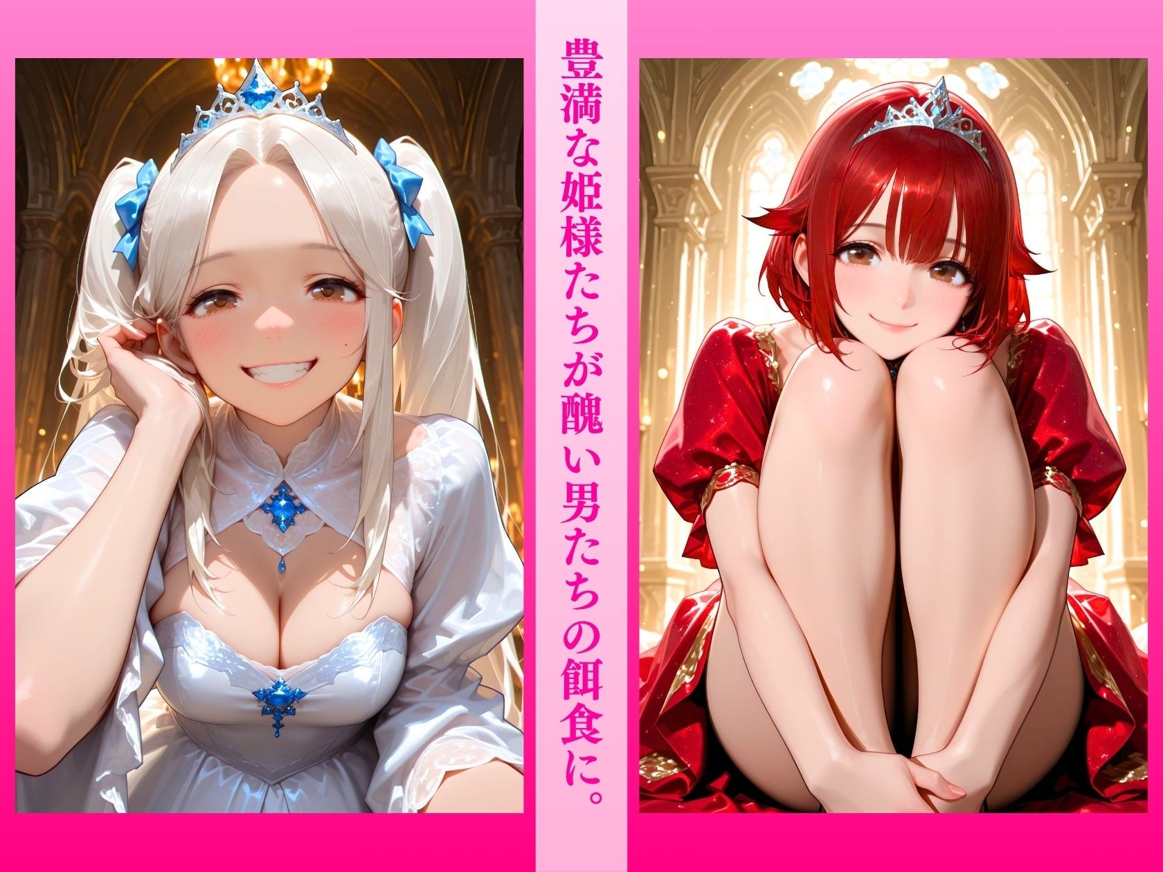 お姫様たちの処女献上〜弄ばれる豊満ボディ〜「これで国をお願いします」