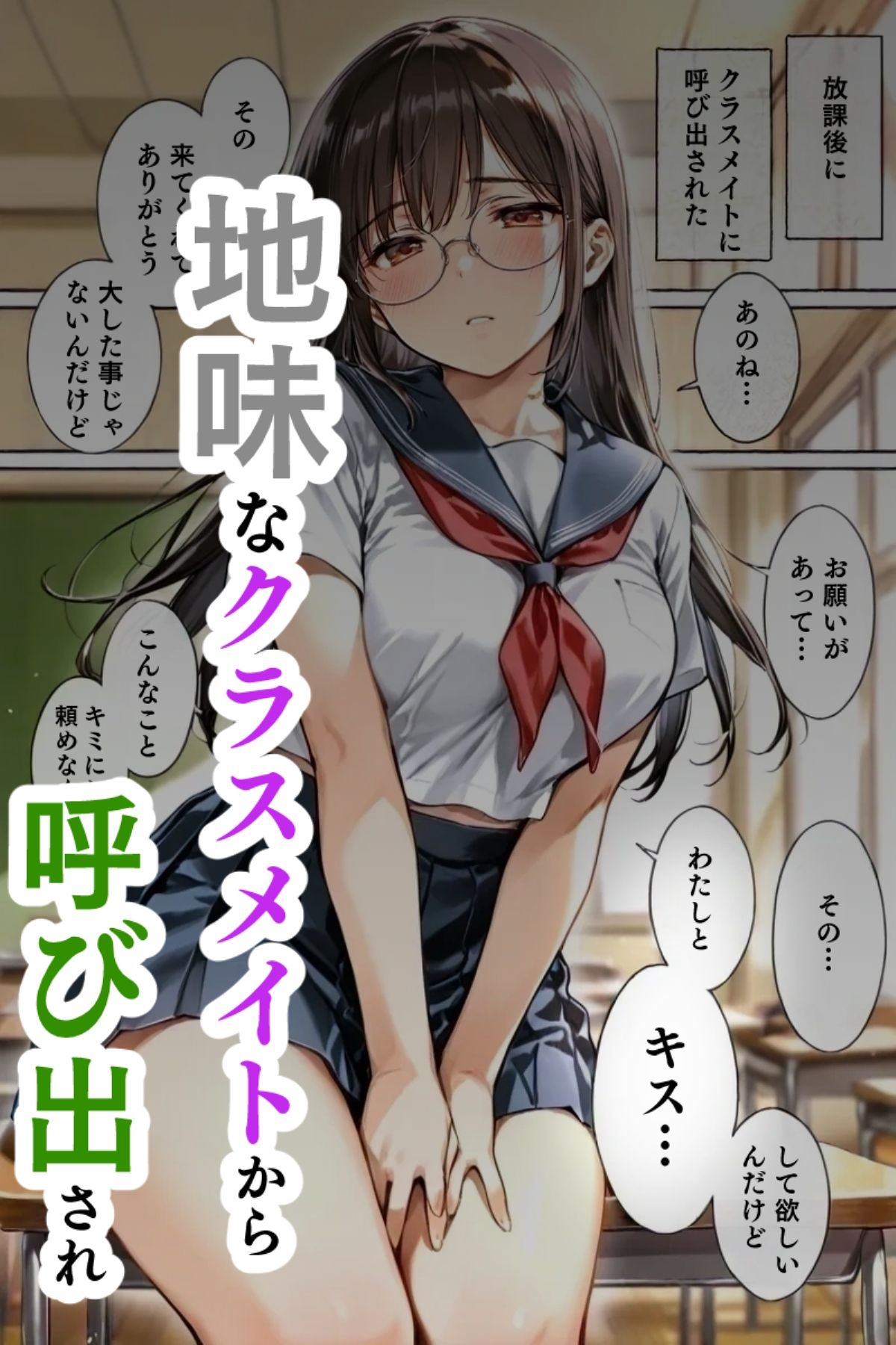 地味なクラスメイトがえちえちチサキュバスだった件について