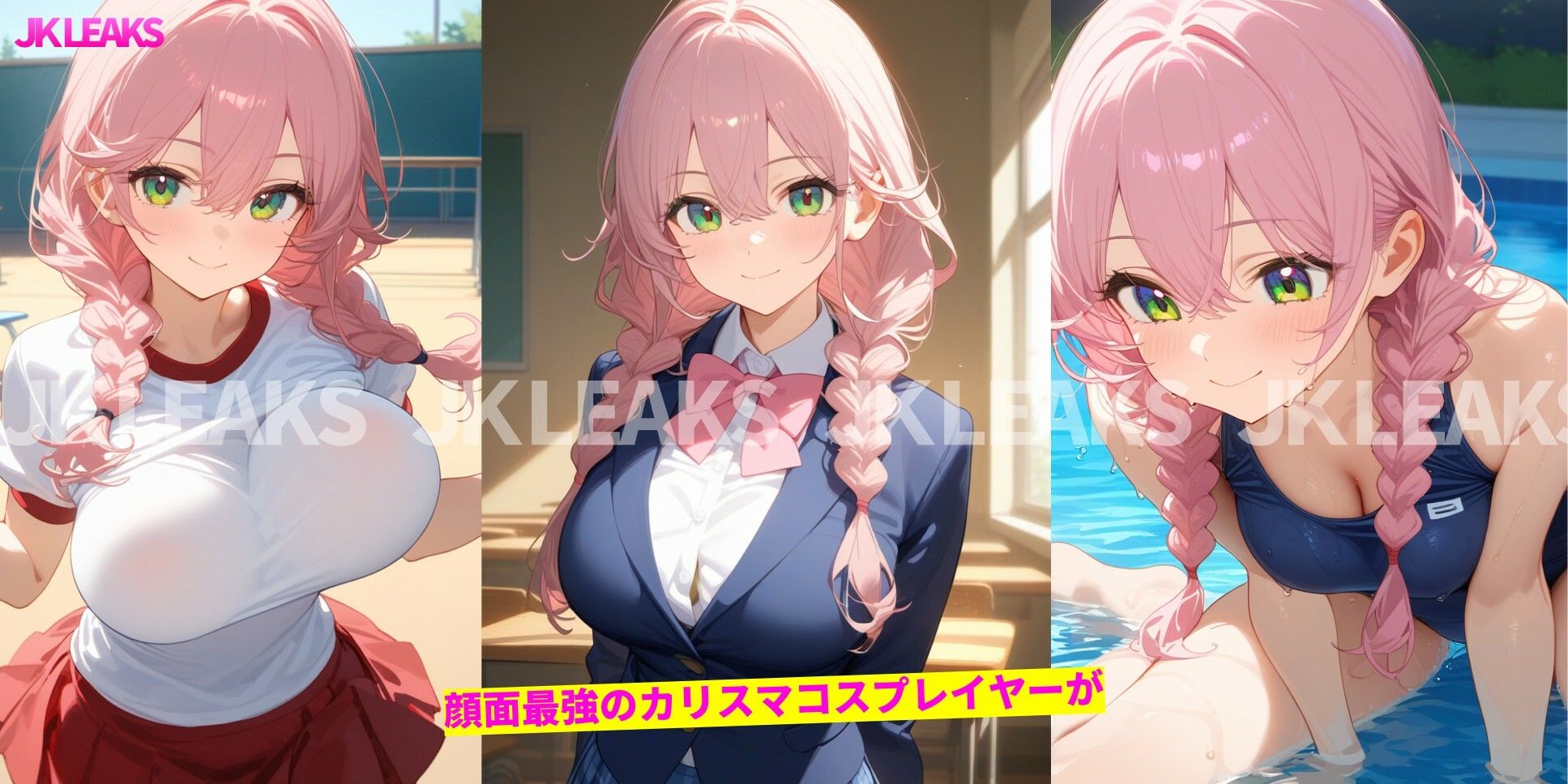 JK LEAKS 36 – エンジェリック・レイヤー編  – 【アニメ10本付】