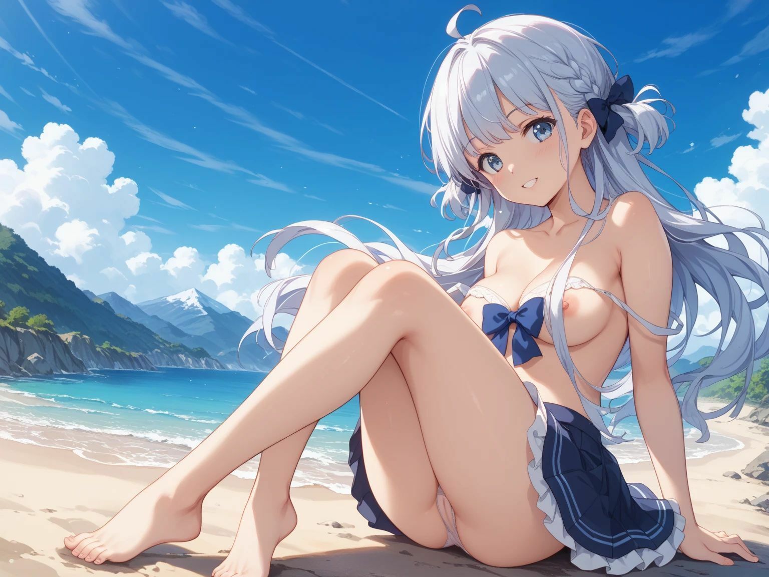 山小屋で出会った不思議な彼女