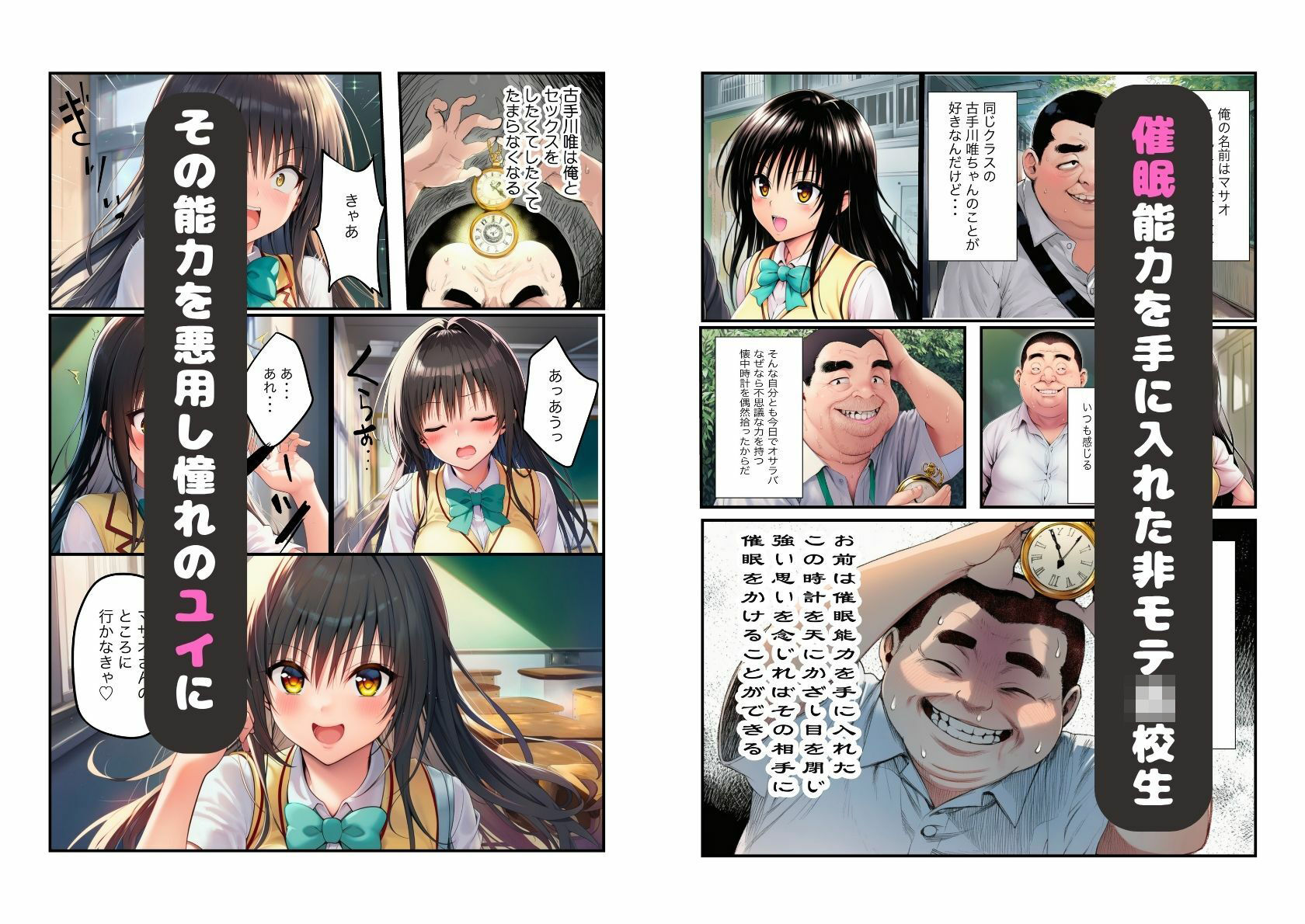 催●で寝取られハーレムセックス