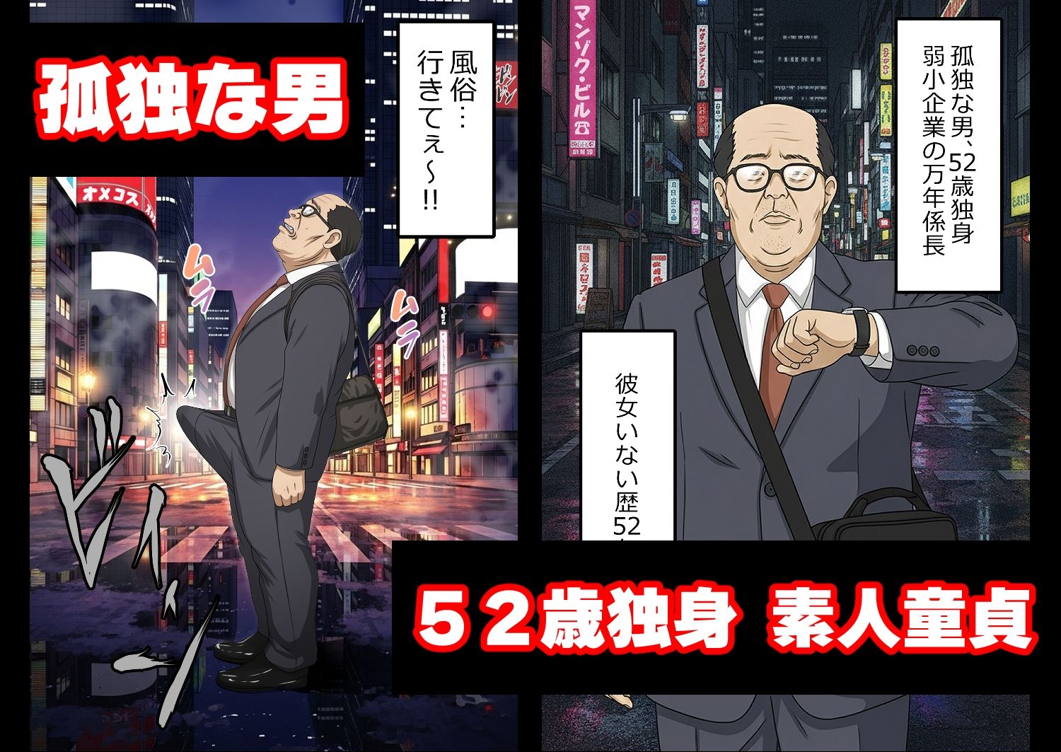 キモ男達の風俗道中〜格安ピンサロ編〜