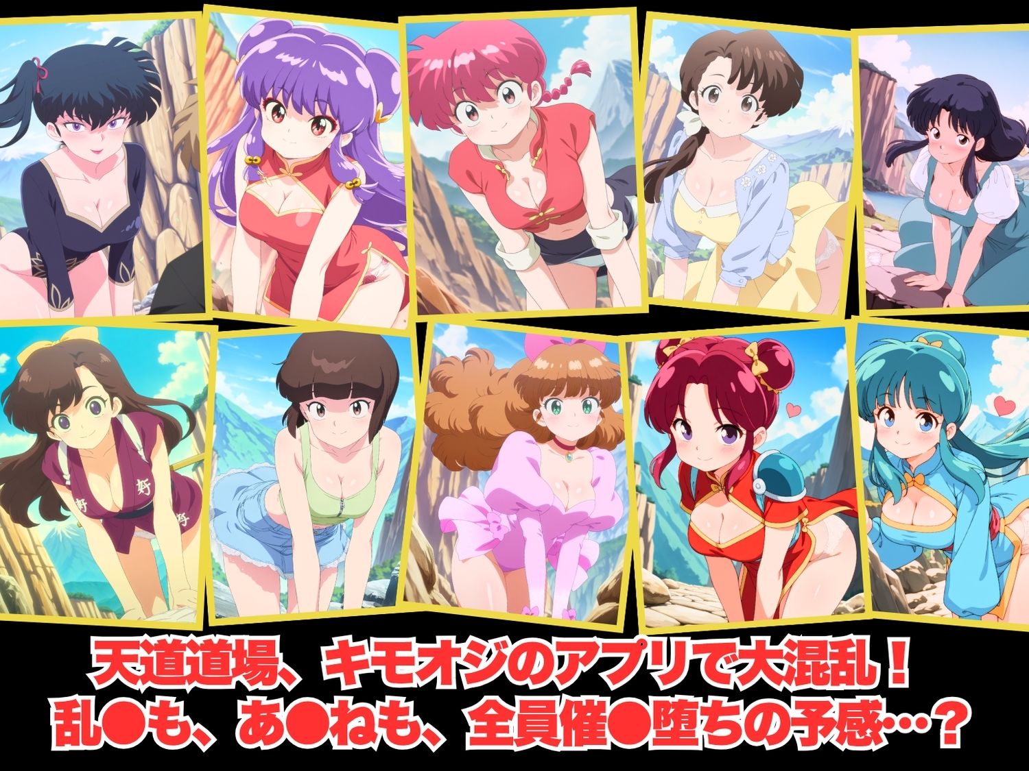 【寝取られ】完全ペット化ハーレム計画  ら◯ま1/2 編