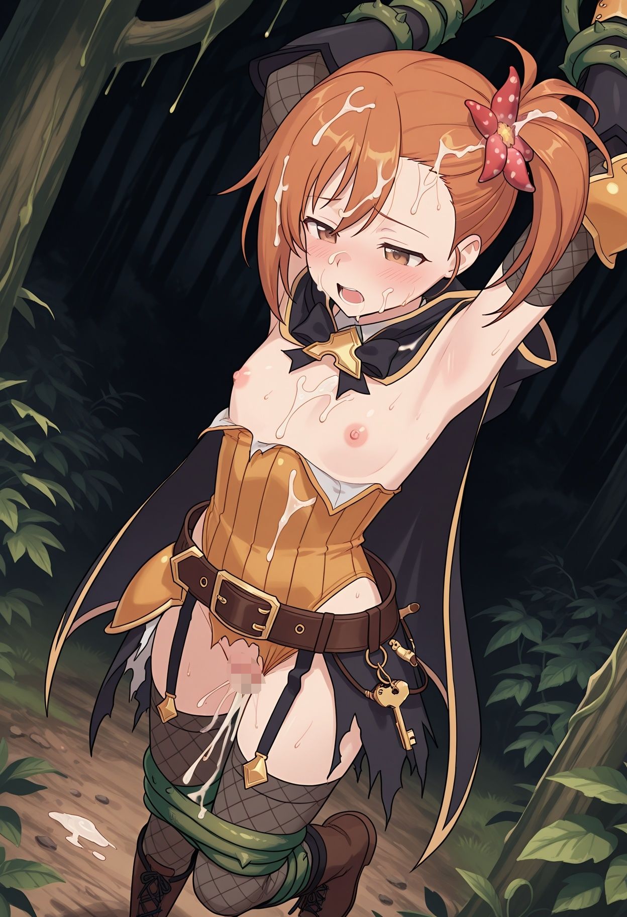 姫結兎耳触手陥落