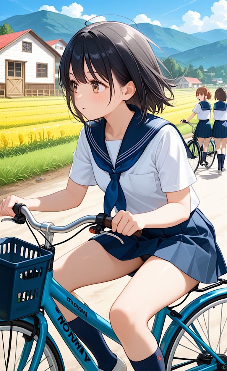 【とある田舎の女子〇校 スクールヘブン】田舎女子校の日常356枚