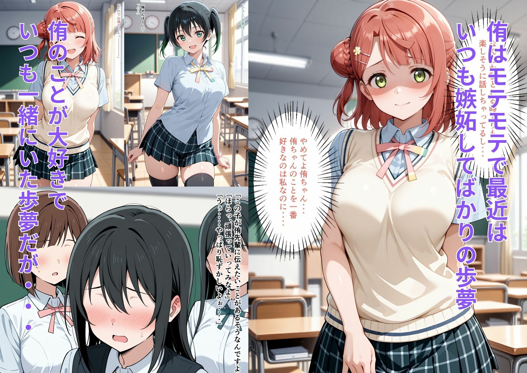 嫉妬の赤い炎  大好きなあなたとず〜っと一緒だよ