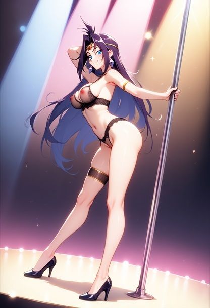 スレ〇ヤーズ 白蛇のナ〇ガ ストリップ画像集