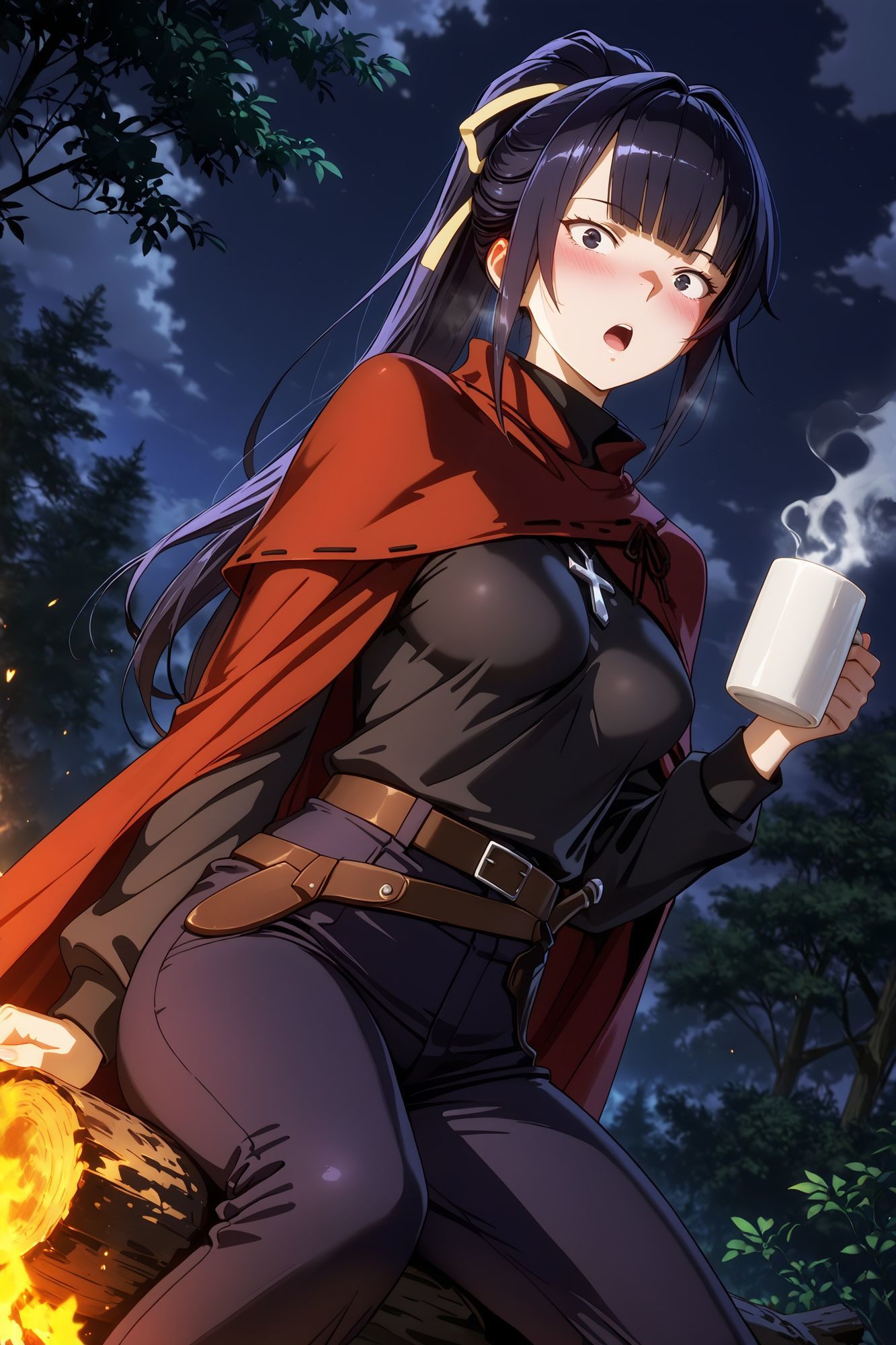 ナ〇ベ  旅の夜に咲くメイドの秘花（380枚）