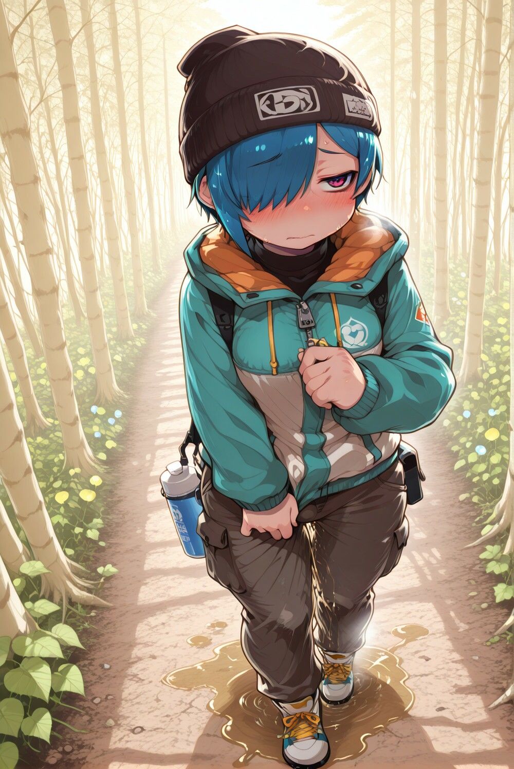 おもらしキャンピング