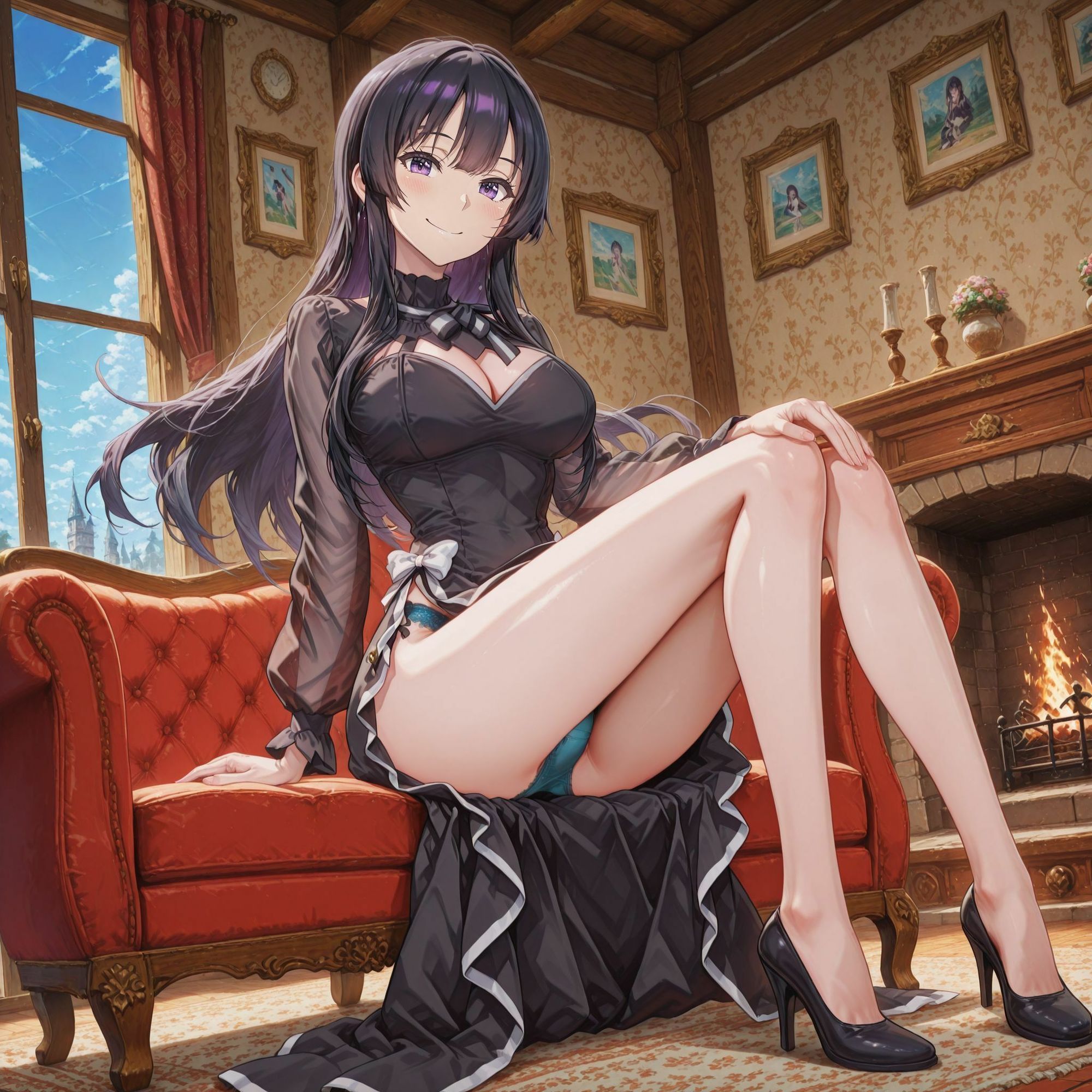 お色気担当のスパイ、テ〇アは快感耐性が低すぎてすーぐアヘアへしちゃうんだから_SEXオナニー編