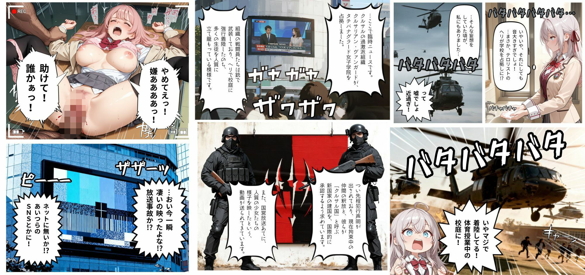 女子校占拠テロリスト