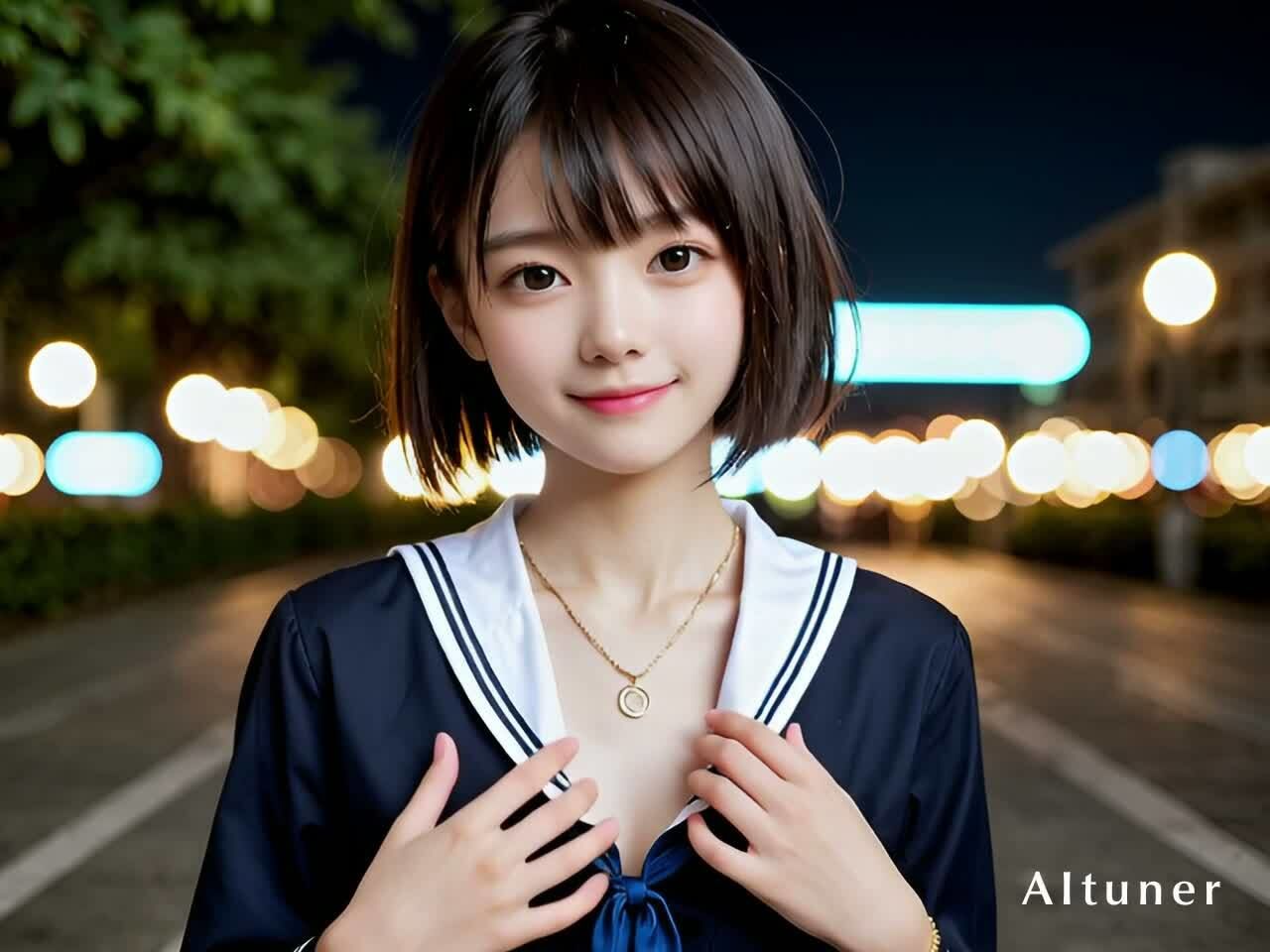 【35分HD】見つめ返す彼女はもう止まらない──胸チラ→制服SEX→室内フルコース→おそうじフェラぶっかけ