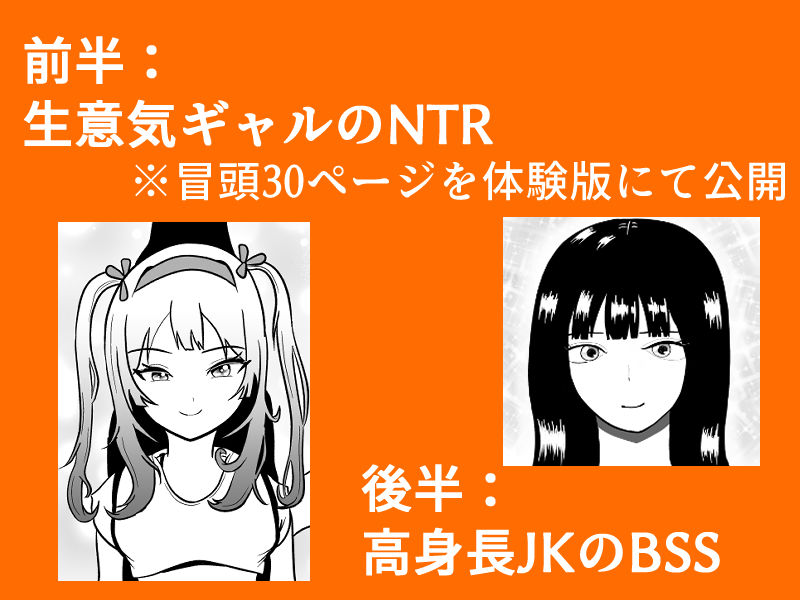 ドピュッ！と精子ゅん〜寝取られた生意気ギャルと修学旅行の絶望人（デスペラード）〜