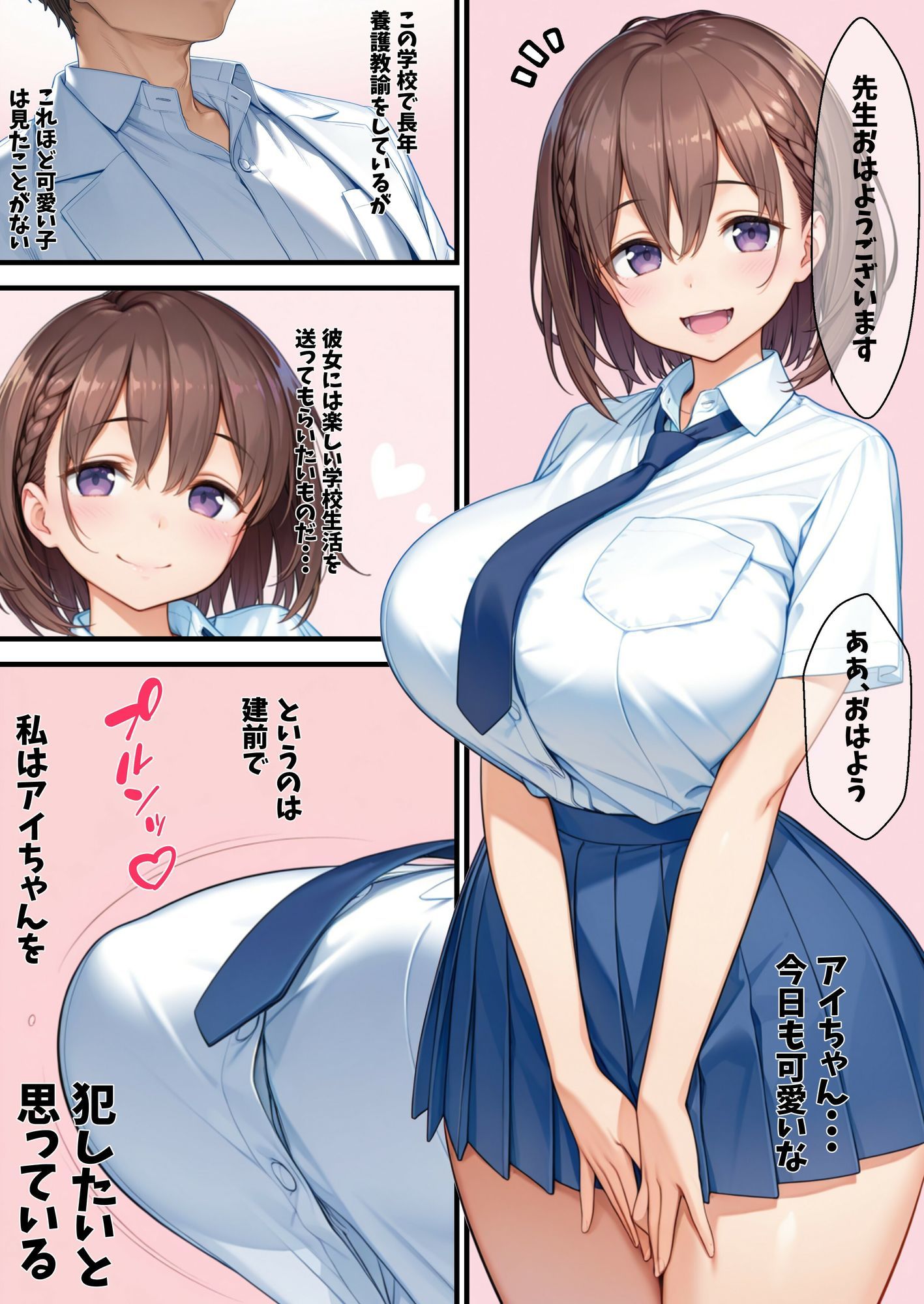 たわわな子が寝てる間に・・・