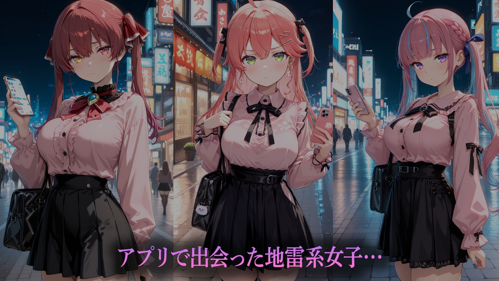 アプリで出会った地雷系（はーと）〜そのままホテルに連れ込んで〜   （ホ●ライブバージョン）