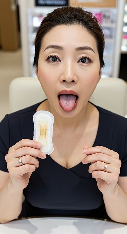 【おかず専用】妄想美魔女〜人妻美容部員の汚れ〜