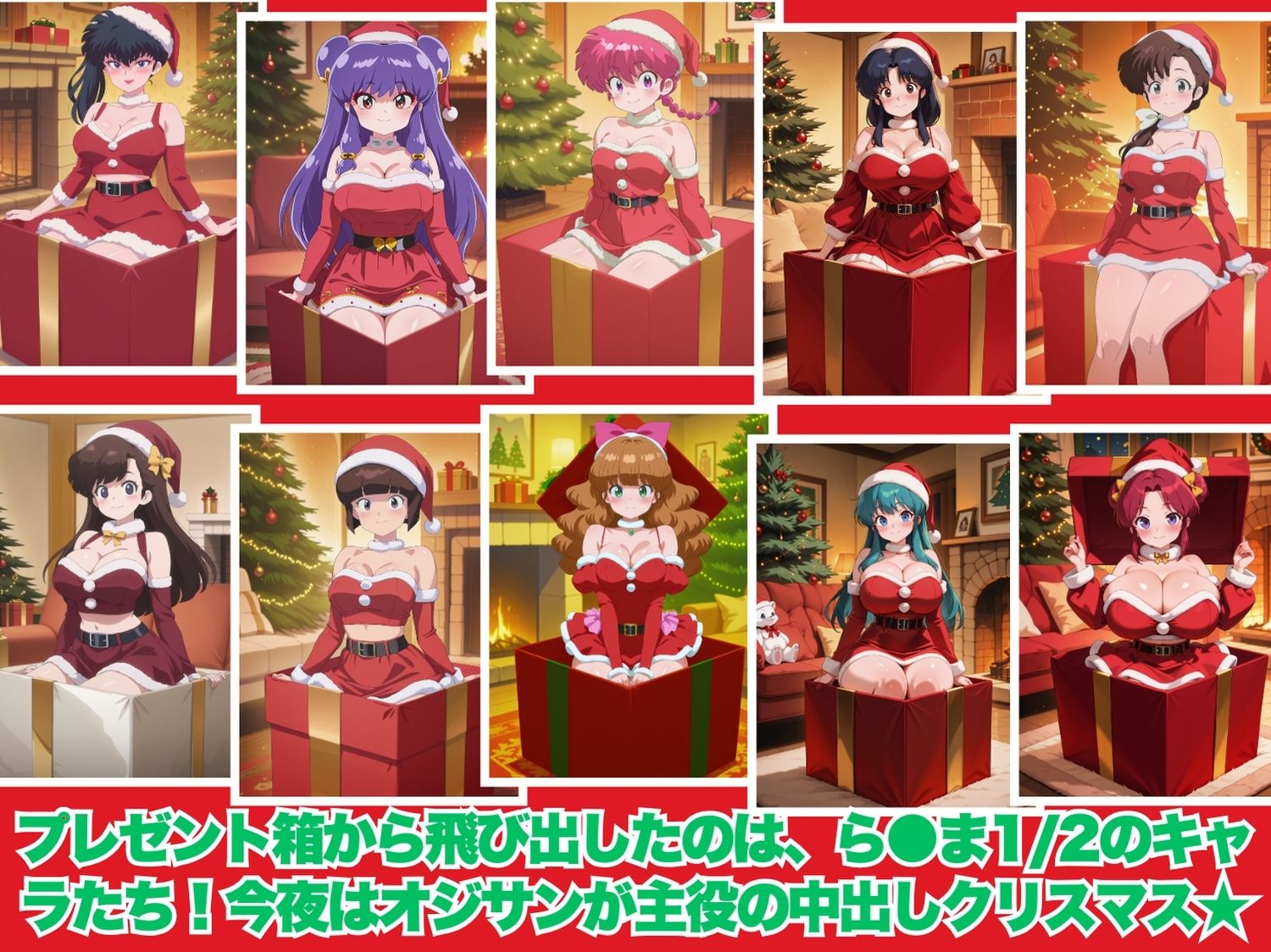 らん◯、今夜はオジサンの嫁なる！〜中出しクリスマス大騒ぎ〜