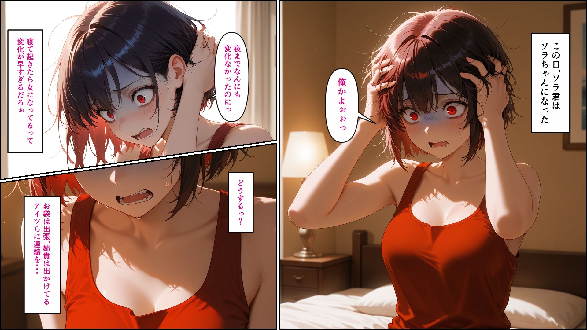 ちょい悪系 TS ソラ君のメス化が止まらない