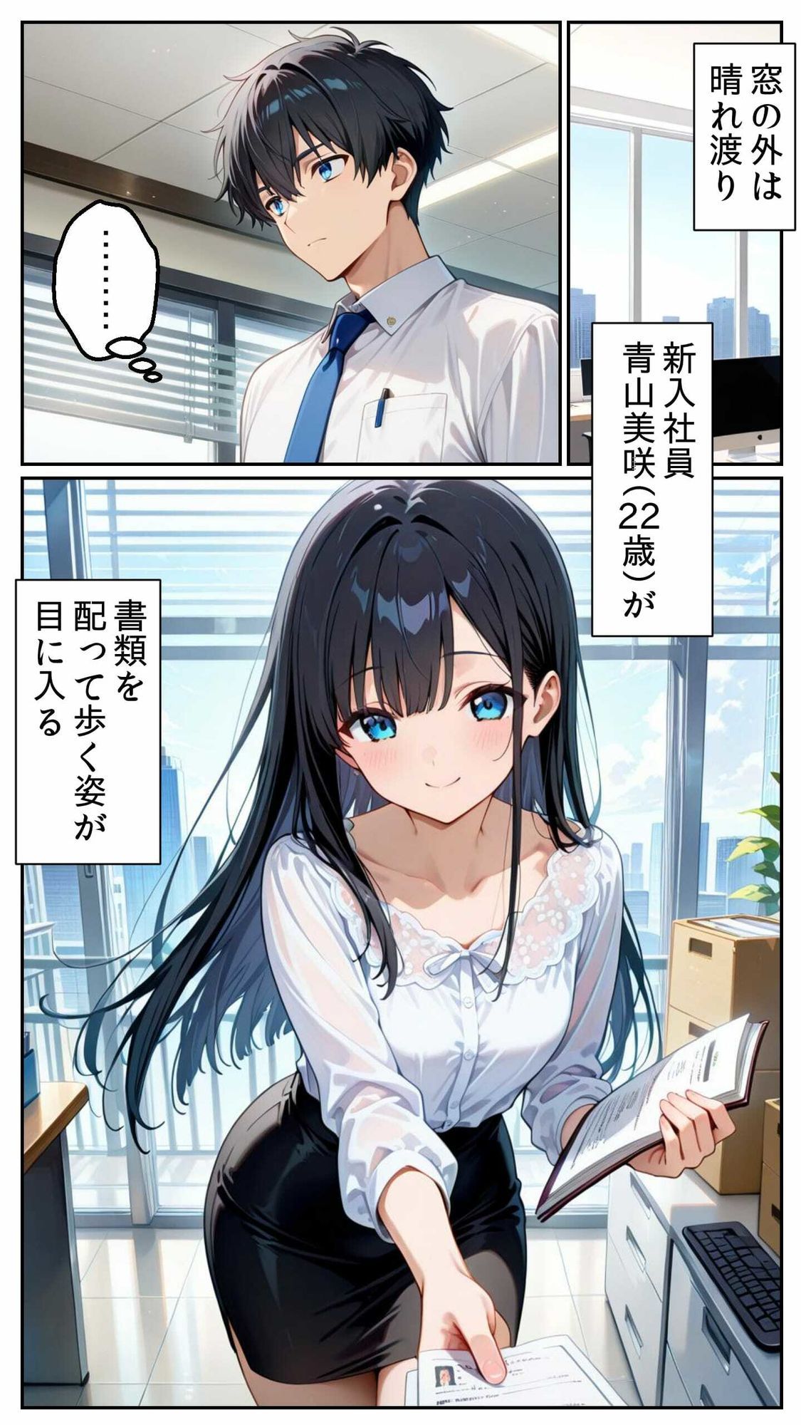 清楚な君と、平凡な僕の背徳 〜禁断のオフィスラブ〜